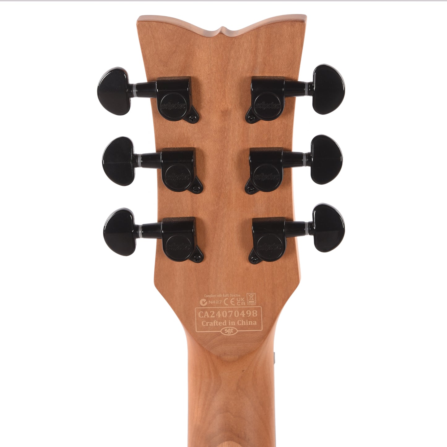 Schecter Solo-II Standard Electric Guitar Ocean Blue Burst Burl Electric Guitars / Solid Body