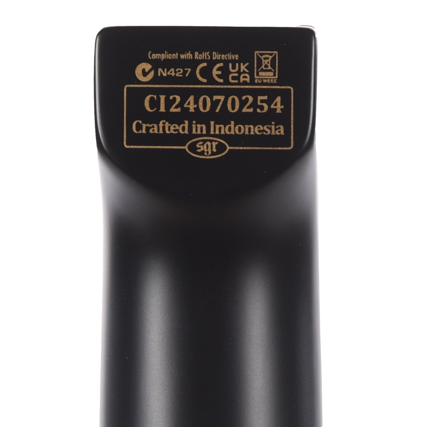 Schecter Synyster Gates Custom-6 TR-S Headless Electric Guitar Satin Black Electric Guitars / Solid Body