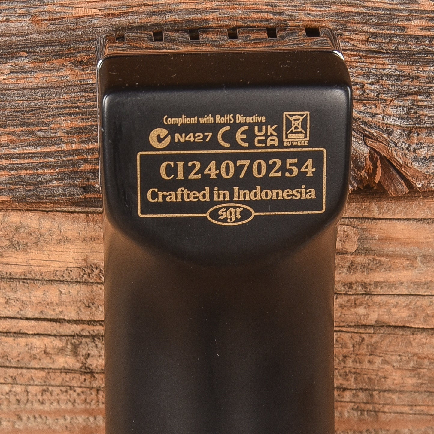 Schecter Synyster Gates Custom-6 TR-S Headless Electric Guitar Satin Black Electric Guitars / Solid Body