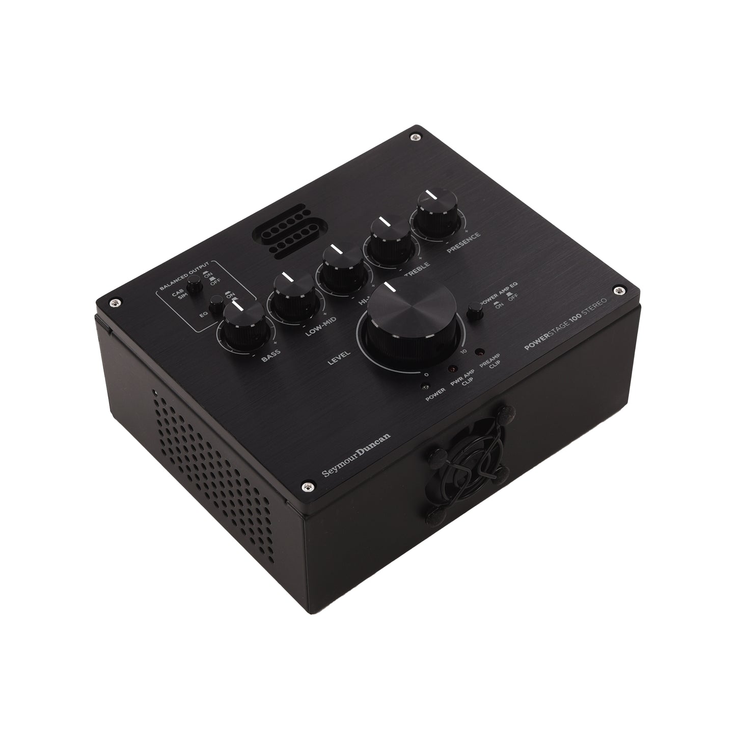 Seymour Duncan PowerStage 100 Stereo 100w Guitar Amp Pedal Black Effects and Pedals / Preamps