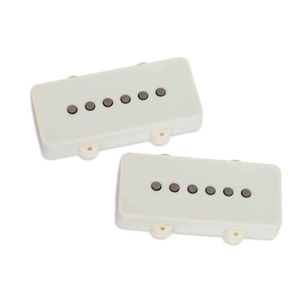 Seymour Duncan Jazzmaster Silencer Hot Pickup Set Parchment Parts / Guitar Pickups