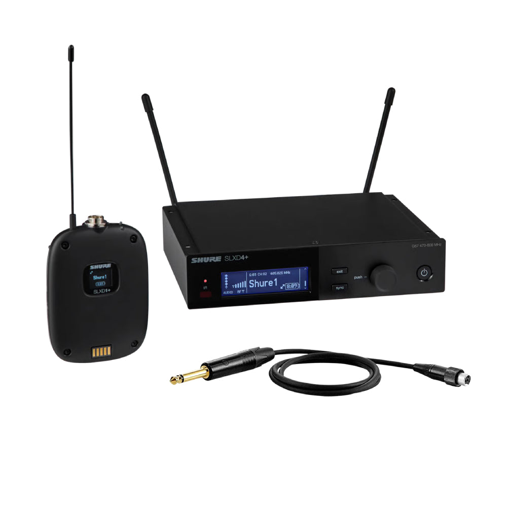 Shure SLXD14+ G57 Wireless Guitar System Pro Audio / Accessories / Wireless Instrument Systems
