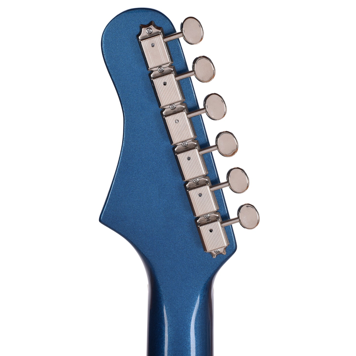 Silvertone 1478 SPBL Offset Solid Body Electric Guitar w/ Stop Tailpiece Pelham Blue Electric Guitars