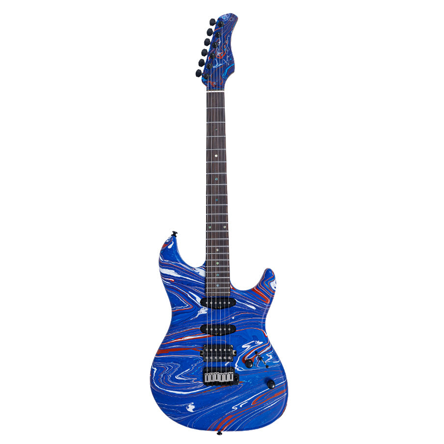 Sire Larry Carlton S7 SW Blue Swirl – Chicago Music Exchange
