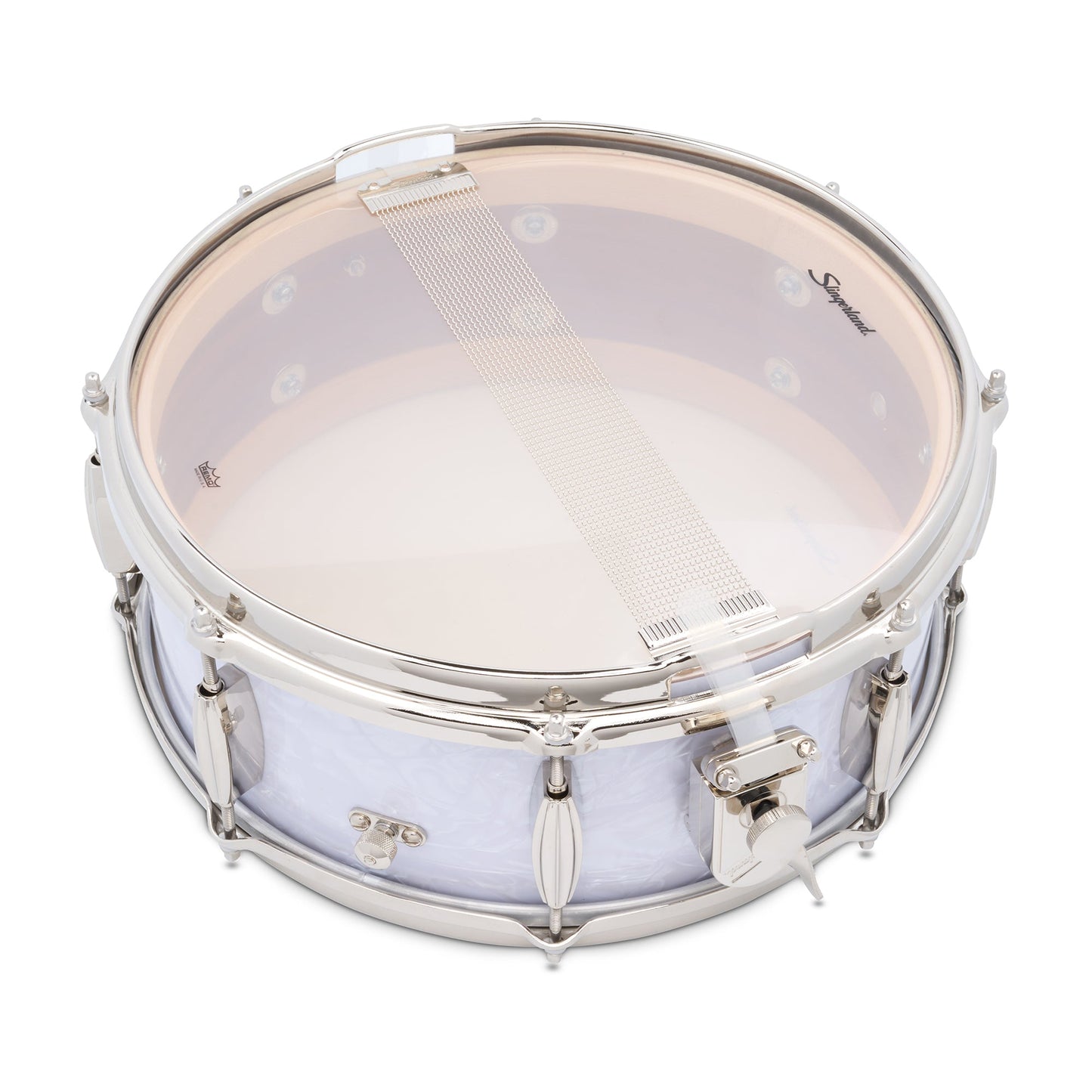 Slingerland Radio King 5.5x14 Snare Drum White Marine Pearl Snare Drums