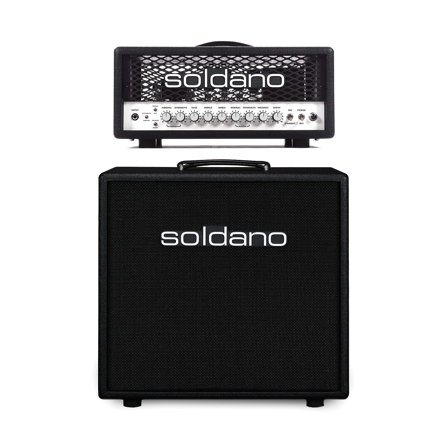 Soldano Super Lead Overdrive 30w Head and 1x12" Closed Back Cabinet w/ Celestion V30 Bundle Amps / Guitar Amps / Guitar Heads