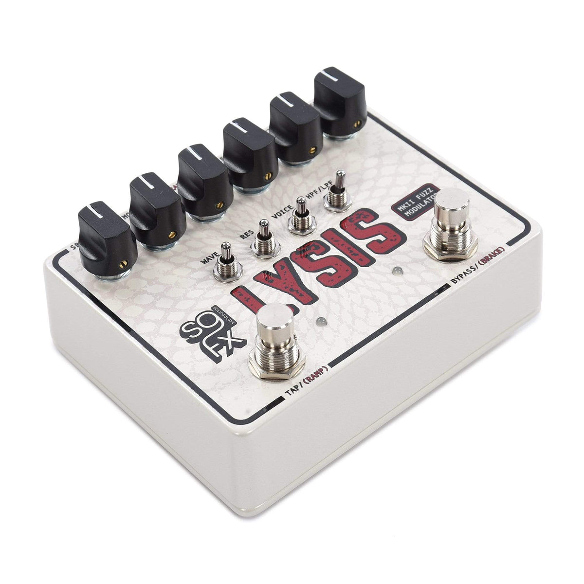 SolidGoldFX Lysis MKII Polyphonic Octave Fuzz Modulator Pedal Effect Pedals
