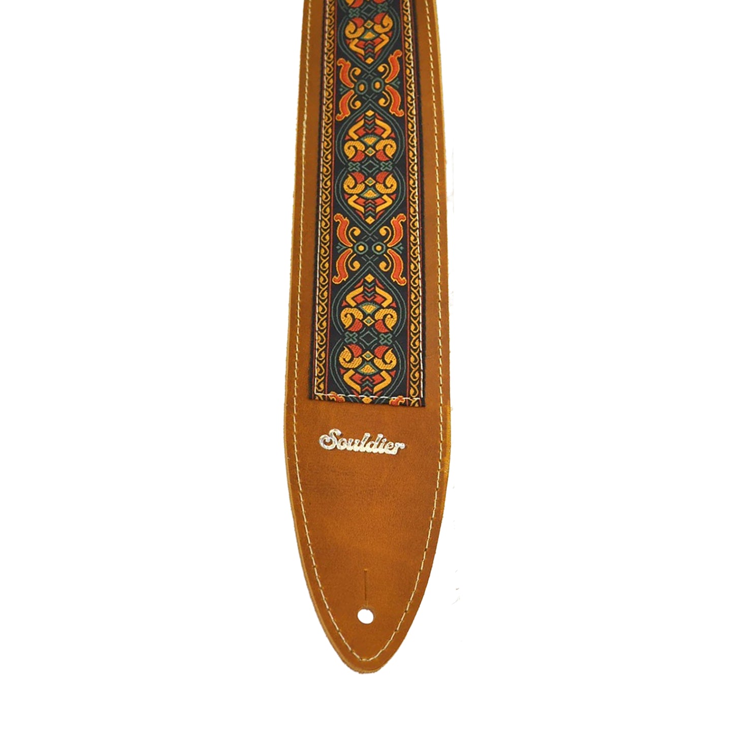 Souldier Braveheart Leather Torpedo Guitar Strap Straps