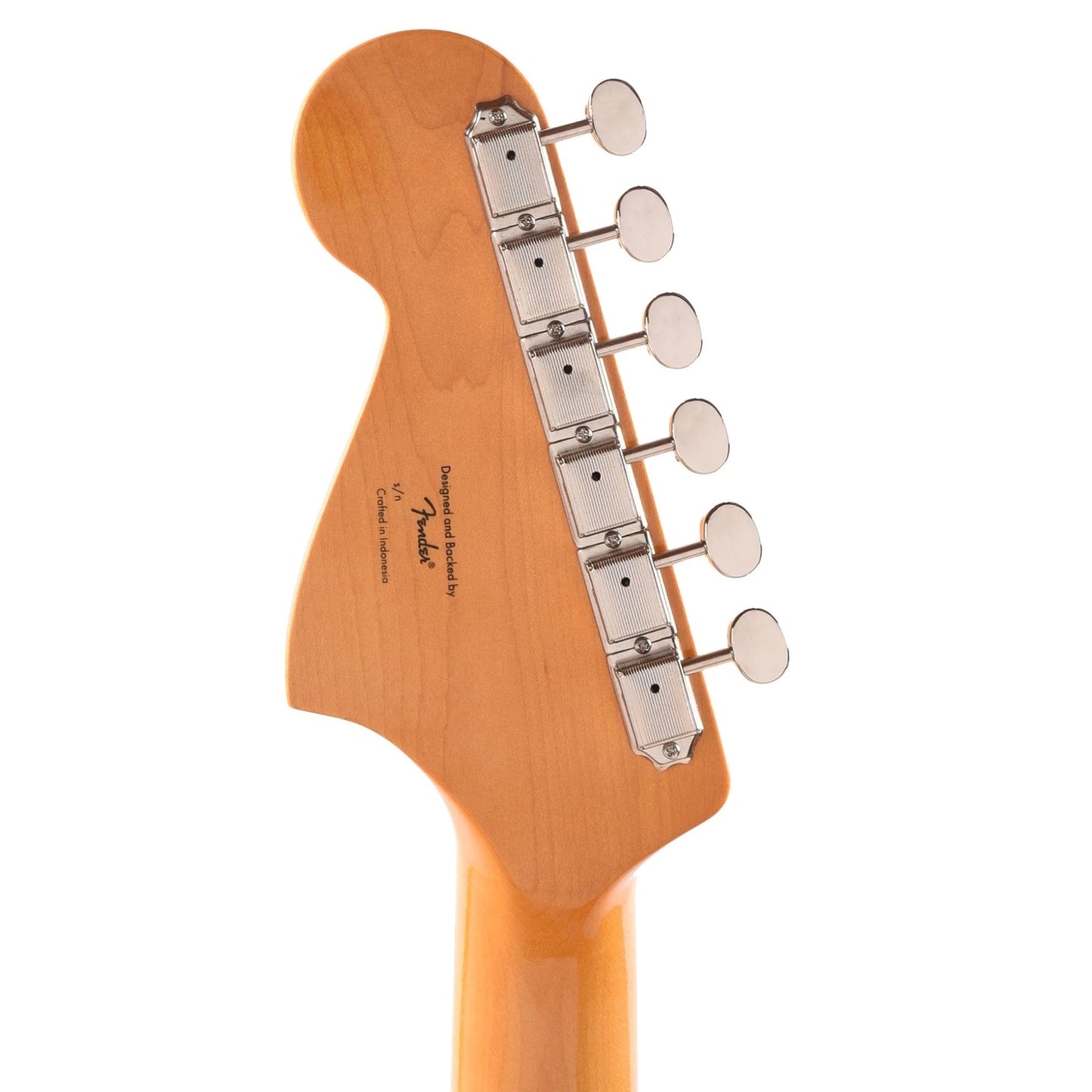 Squier Classic Vibe Bass VI Maple Neck Walnut w/Black Blocks/Binding & 3-Ply Black Bass Guitars / 5-String or More