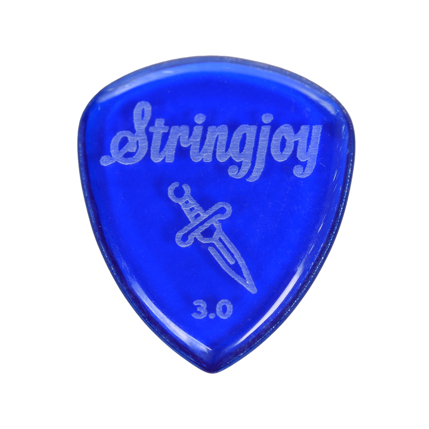 Stringjoy 3.0mm Dagger Acrylic Picks 2-Pack Accessories / Picks