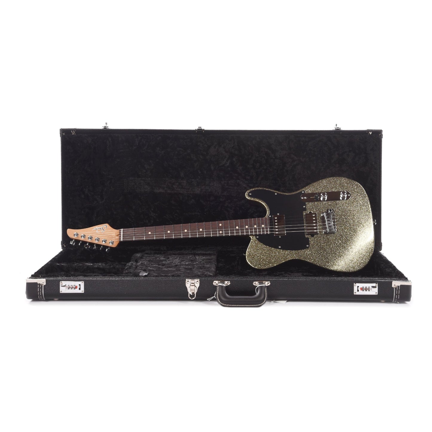 Suhr Custom Classic T Paulownia HH Gold Sparkle w/Roasted Neck & Rosewood Fingerboard Electric Guitars / Solid Body