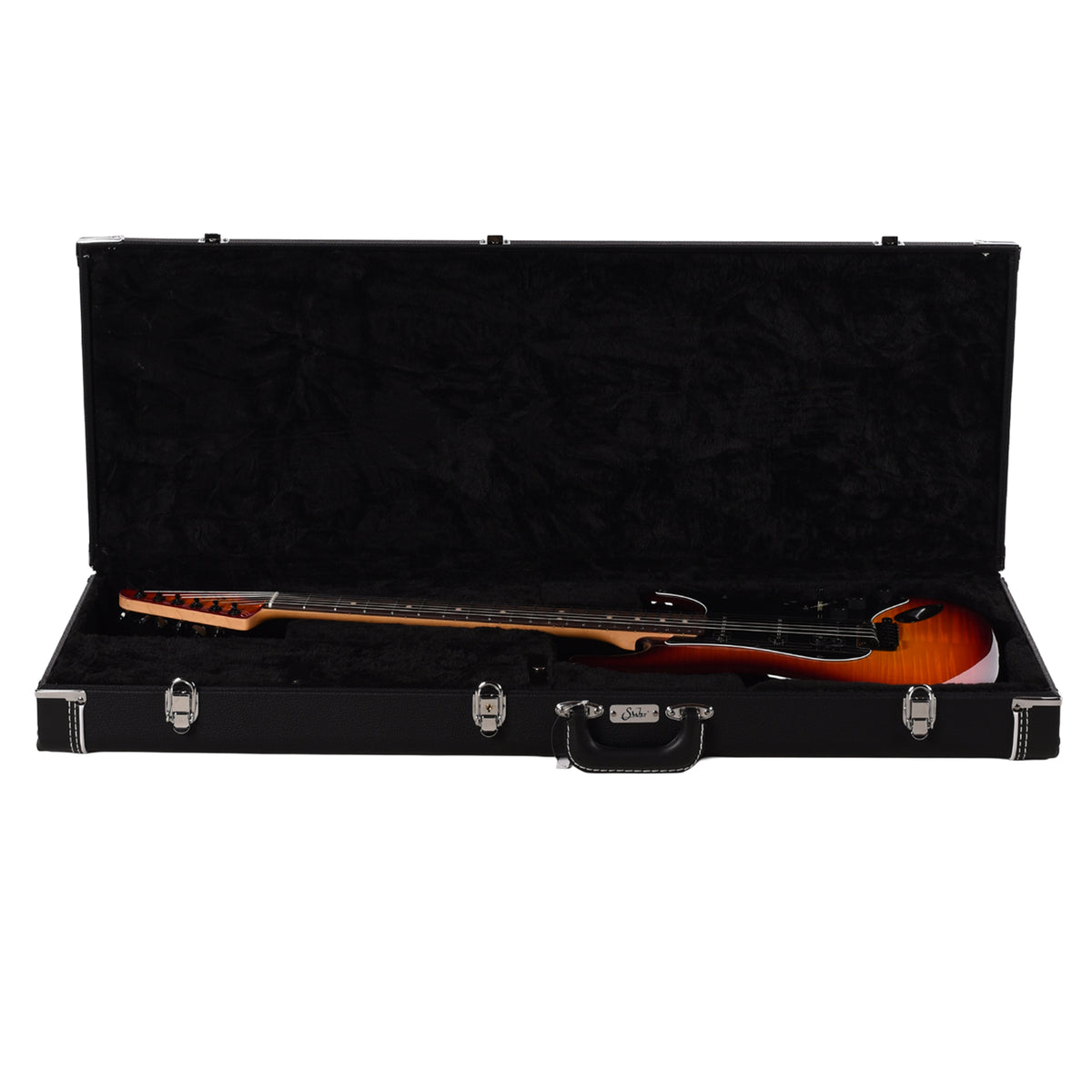 Suhr Custom Classic S Aged Cherry Burst w/ CME-Selected Flame Maple Top Electric Guitars