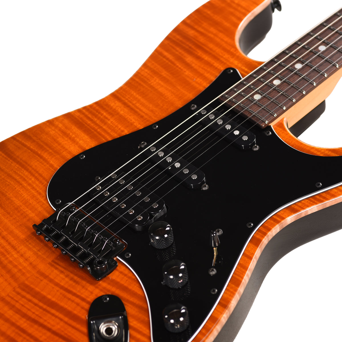 Suhr Custom Classic S Trans Caramel w/ CME-Selected Flame Maple Top Electric Guitars
