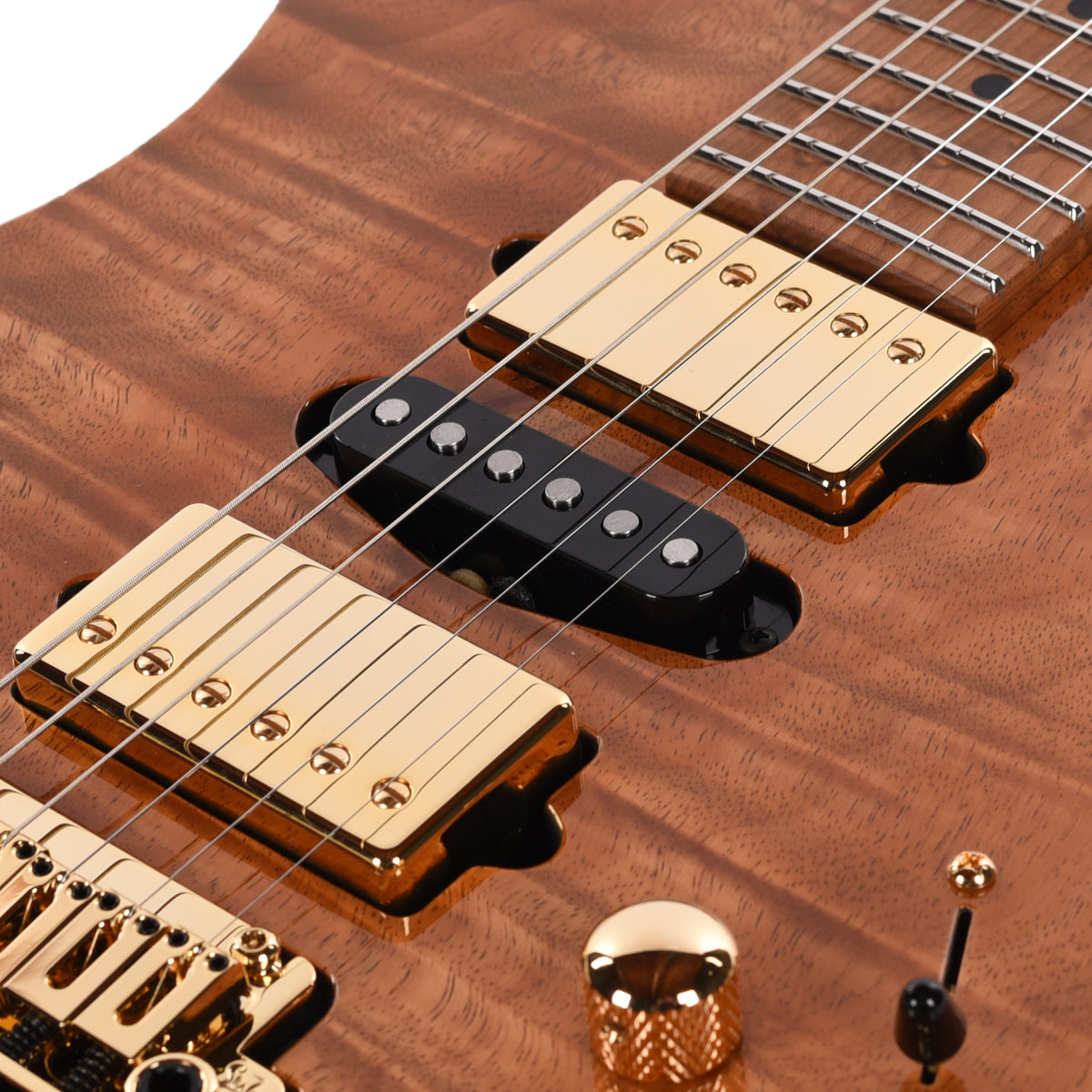 Suhr Custom Modern Natural w/ CME-Selected Figured Koa Top Electric Guitars