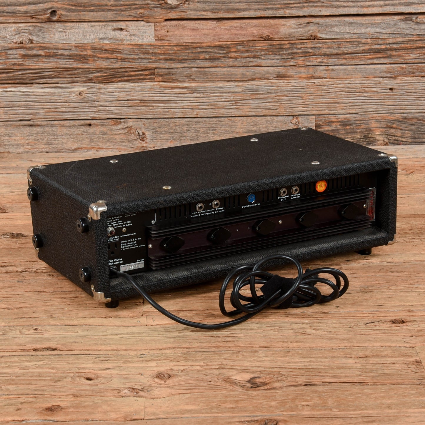 Sunn Concert Lead 200-Watt Guitar Amp Head Amps / Guitar Amps / Guitar Cabinets