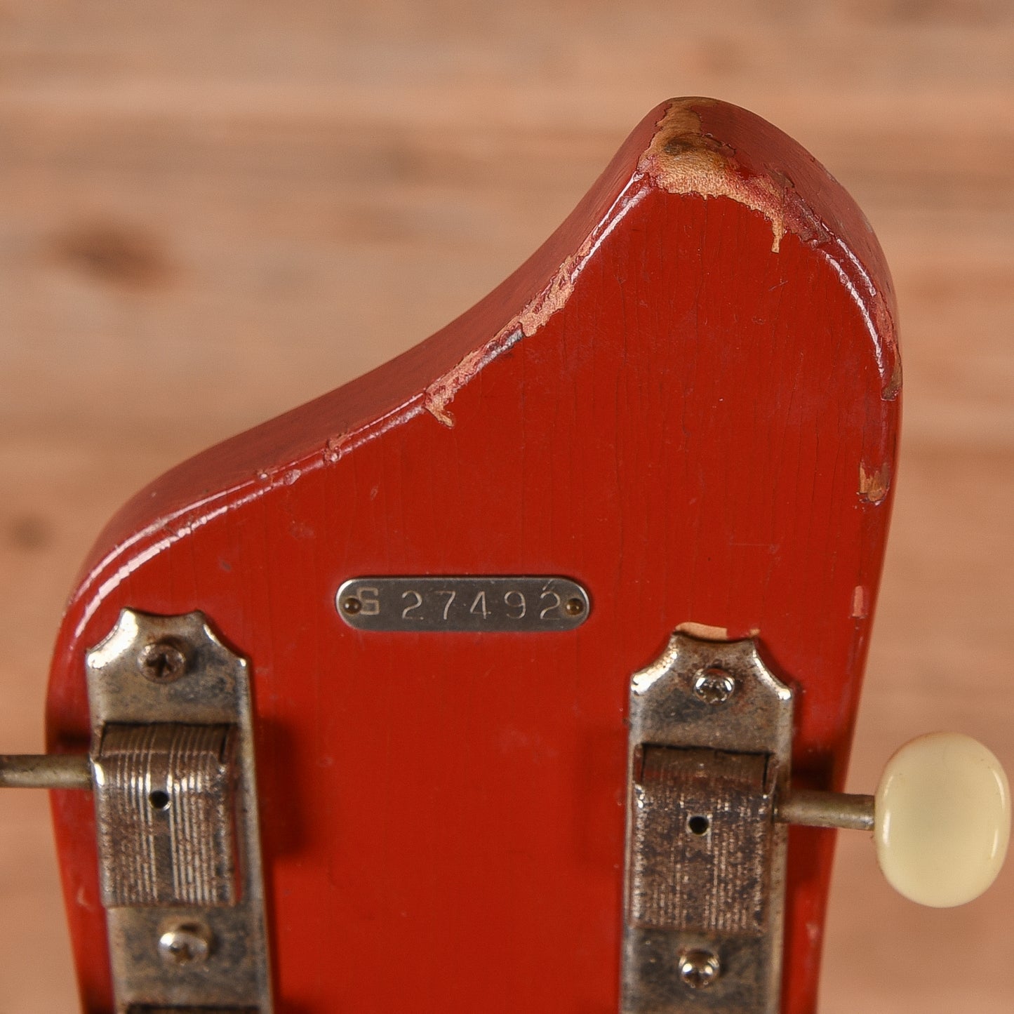 Supro Folkstar Fire Engine Red 1964 Acoustic Guitars / Resonator