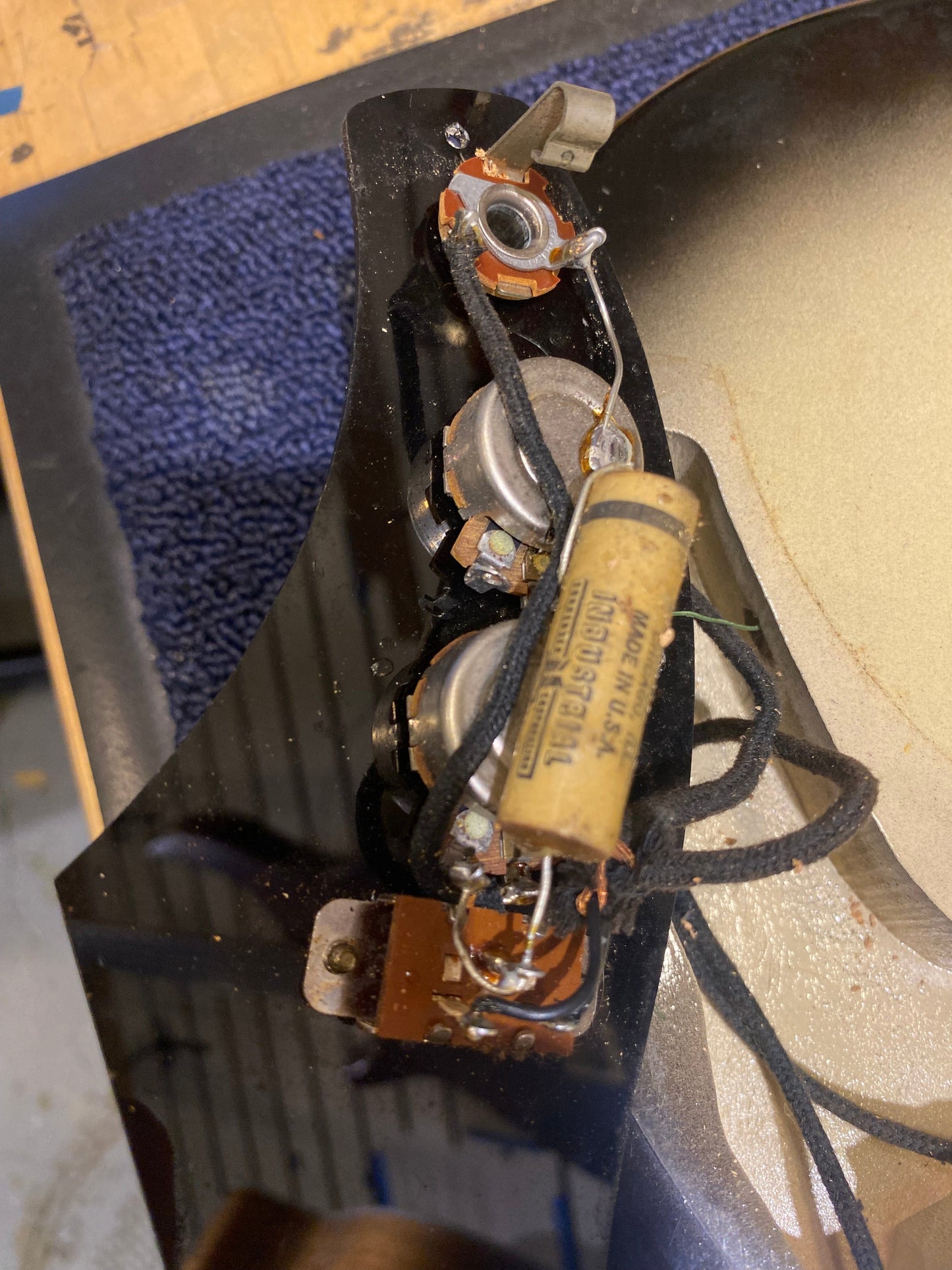 Supro Thunderstick Silverburst 1959 Electric Guitars / Solid Body