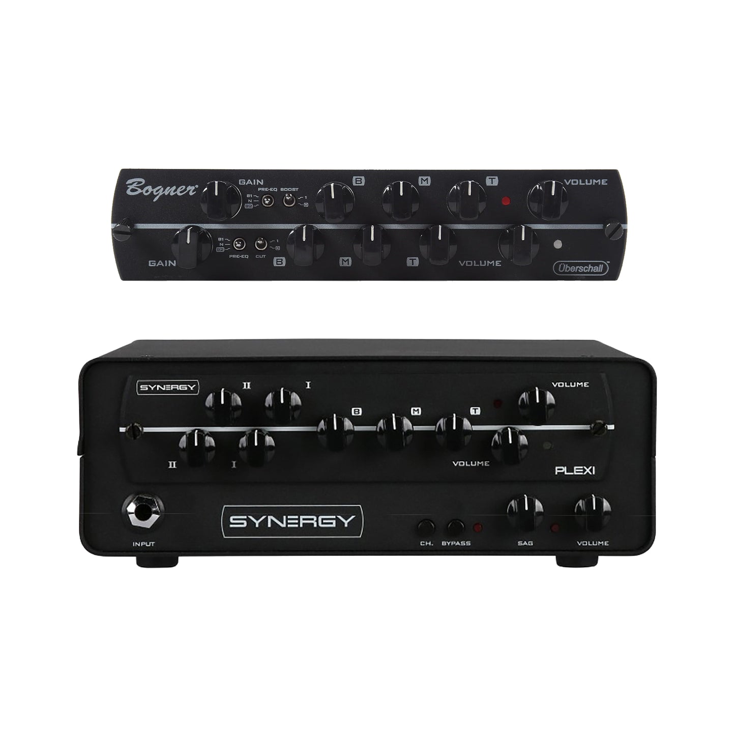 Synergy SYN-1 Table Top Preamp Module Dock and Synergy Bogner Uberschall Tube Preamp Module Bundle Amps / Amp Attenuators