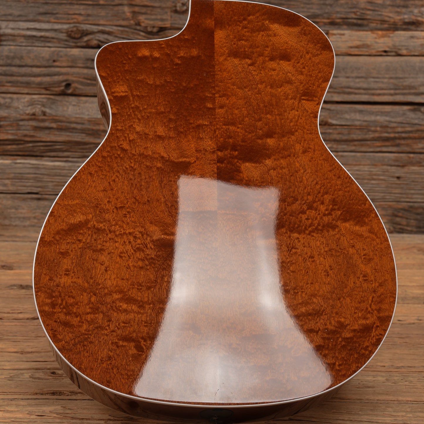 Taylor 214ce-QS DLX LTD Quilted Sapele Natural 2022 Acoustic Guitars / OM and Auditorium