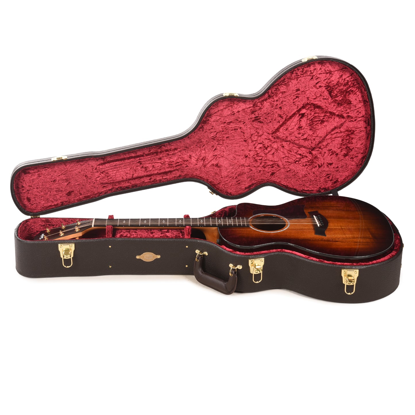 Taylor 224ce-K DLX Grand Auditorium Hawaiian Koa Shaded Edgburst ES2 Acoustic Guitars / OM and Auditorium