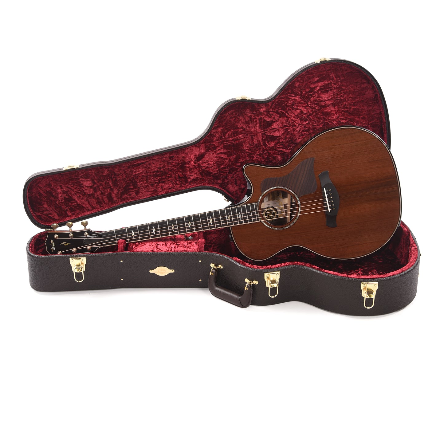 Taylor Limited 50th Anniversary Builder's Edition 814ce Grand Auditorium Sinker Redwood/Rosewood Natural Top Acoustic Guitars / OM and Auditorium