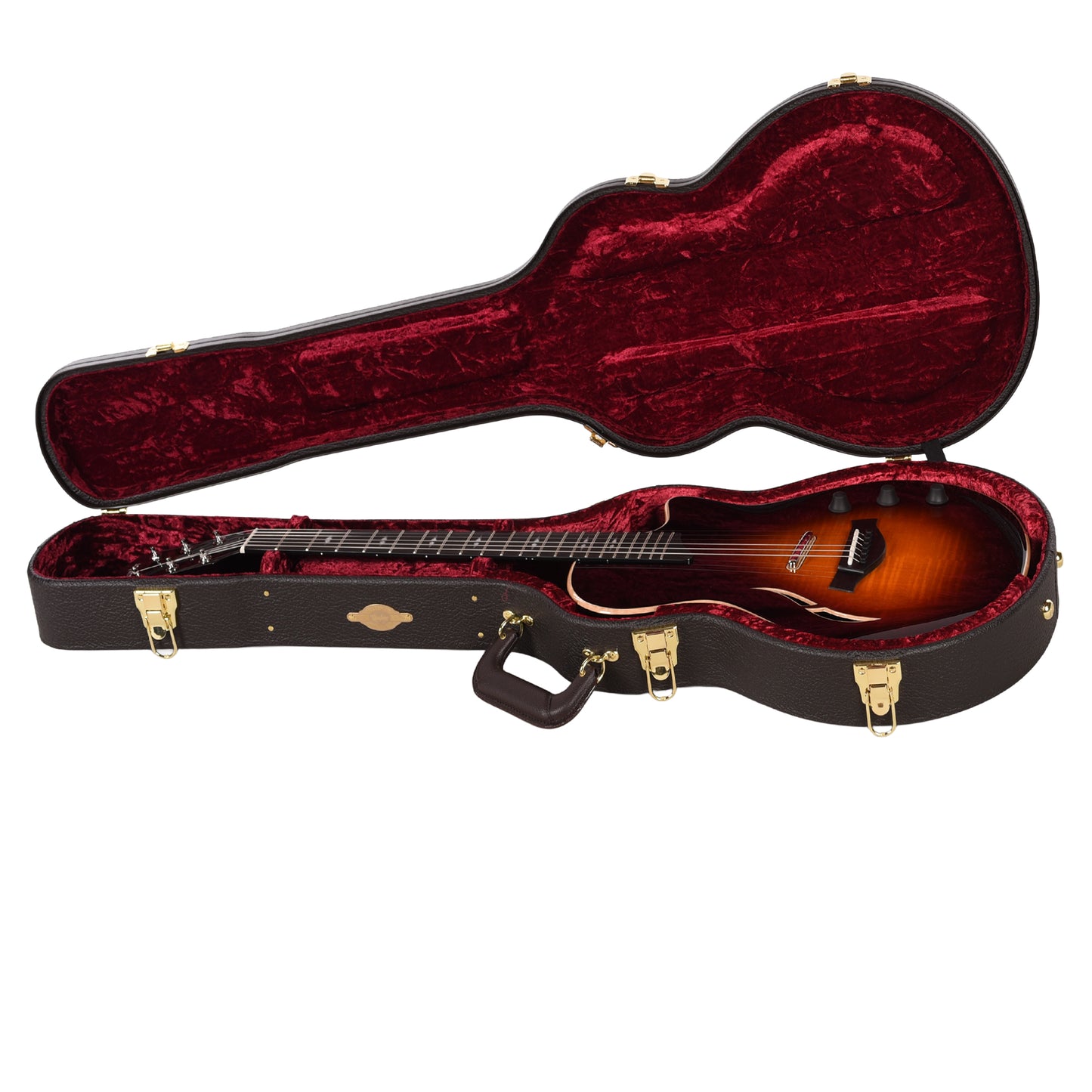 Taylor T5z Pro Figured Big Leaf Maple Dark Tobacco Sunburst Electric Guitars