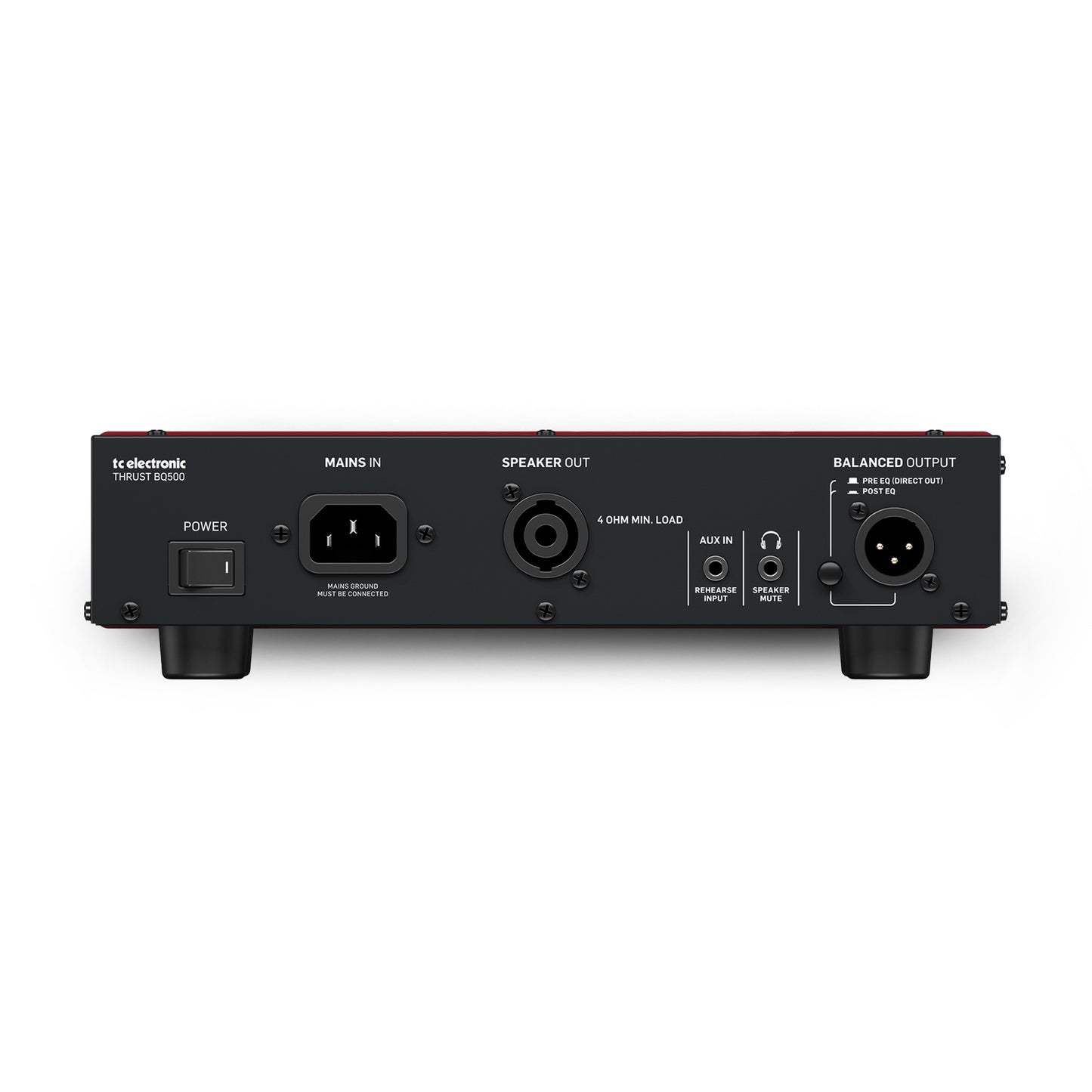 TC Electronic Thrust BQ500 500w Portable Bass Head Amps / Bass Amps / Bass Heads