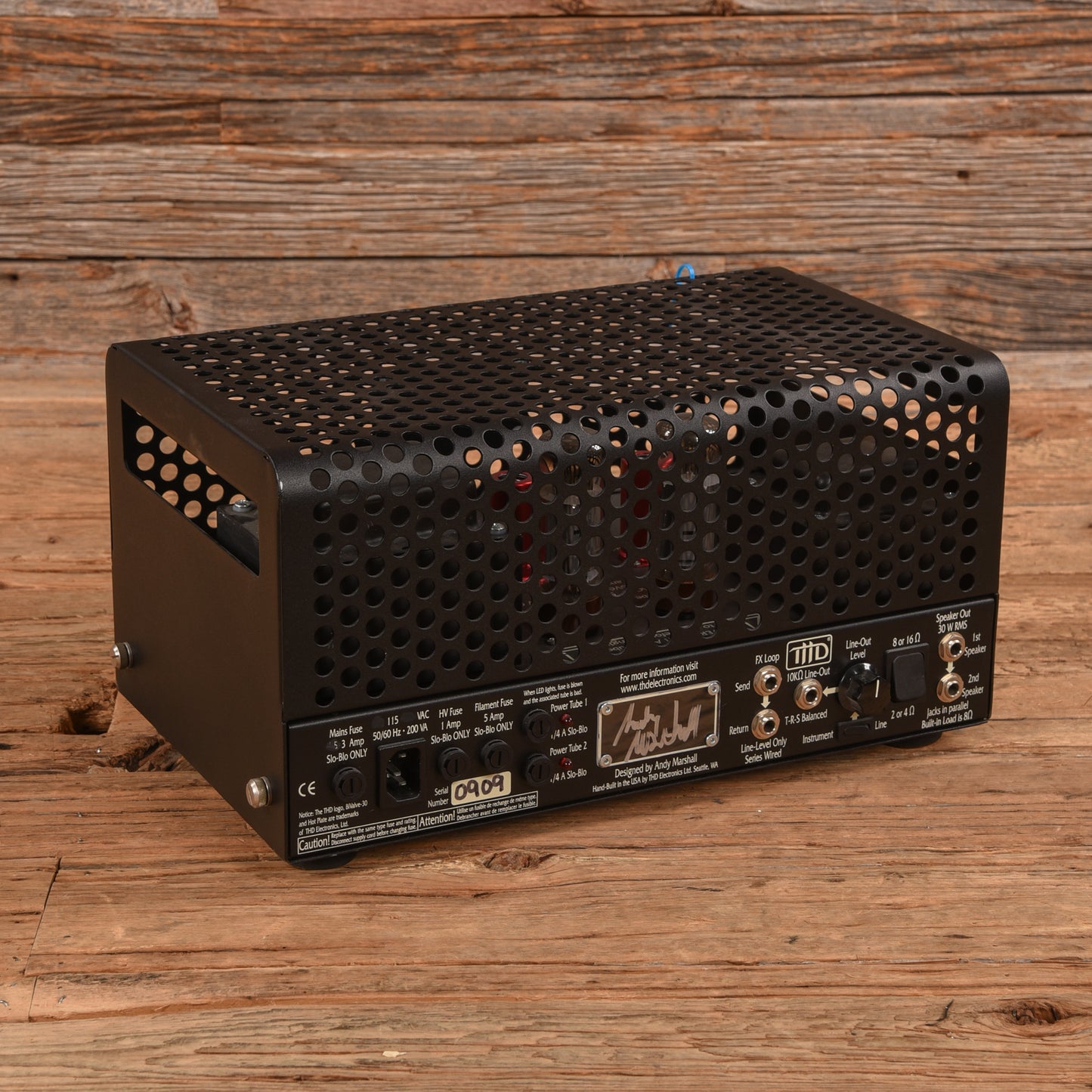 THD BiValve 30 Class-A 30-Watt Tube Guitar Head Amps / Guitar Amps / Guitar Cabinets
