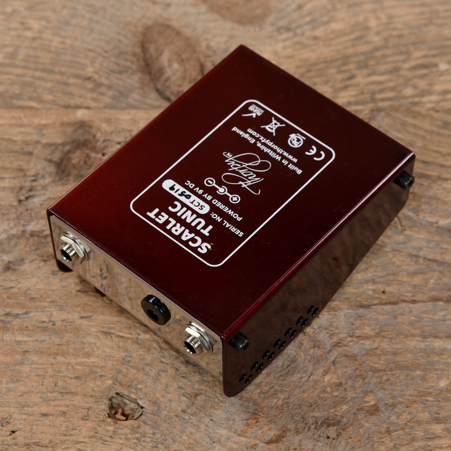 Thorpy FX Scarlet Tunic Analog Amp Emulator Pedal Effects and Pedals / Overdrive and Boost