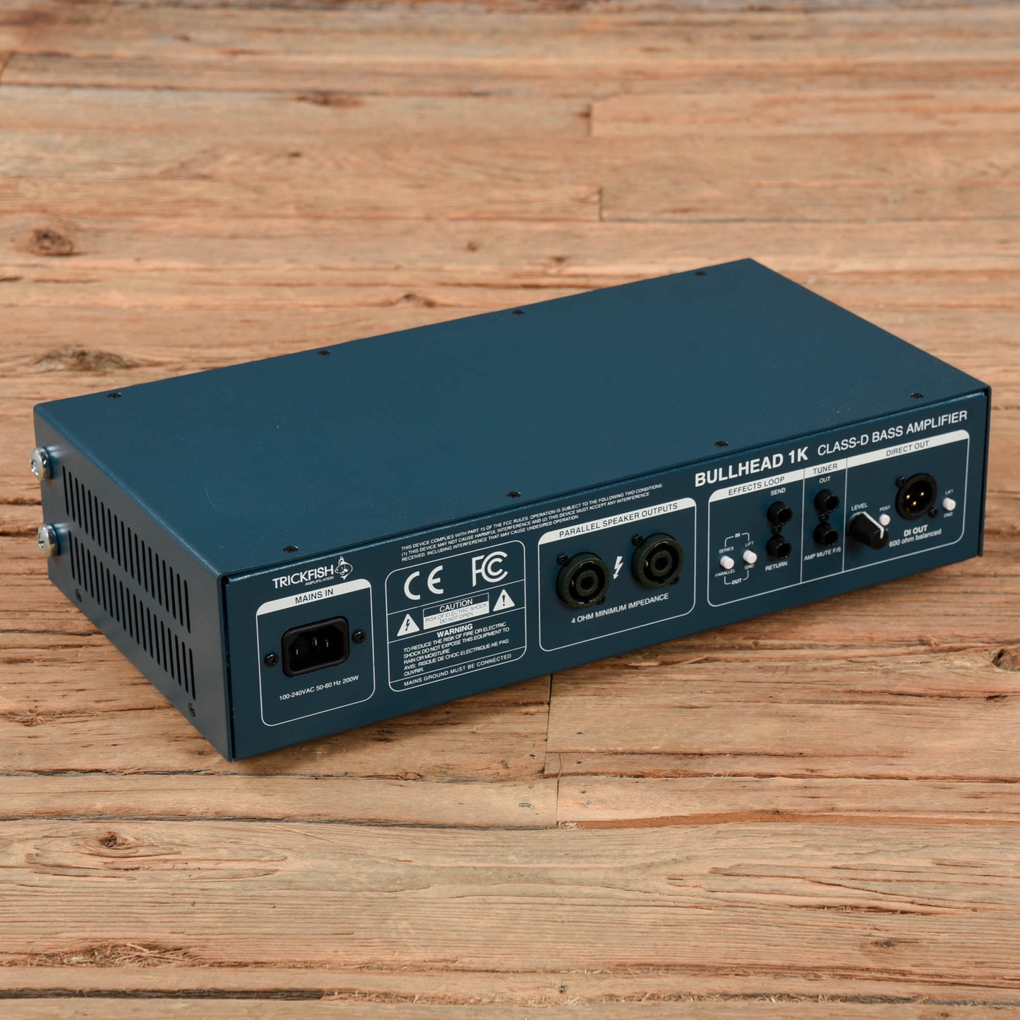 Trickfish Bullhead 1k Head Amps / Bass Amps / Bass Cabinets