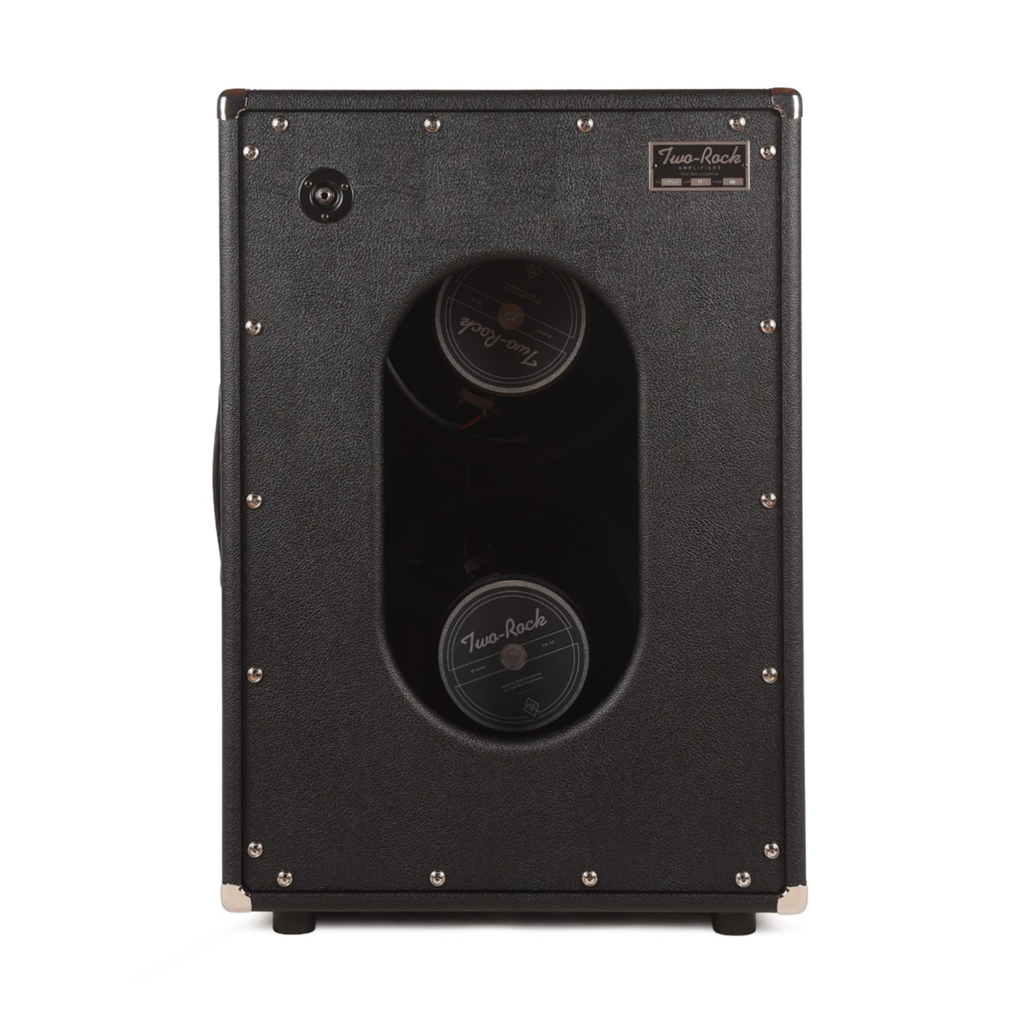 Two Rock 2x12 150w Cabinet Black Bronco & Cane Grill Cloth w/Two-Rock 1265B Speaker Amplifiers