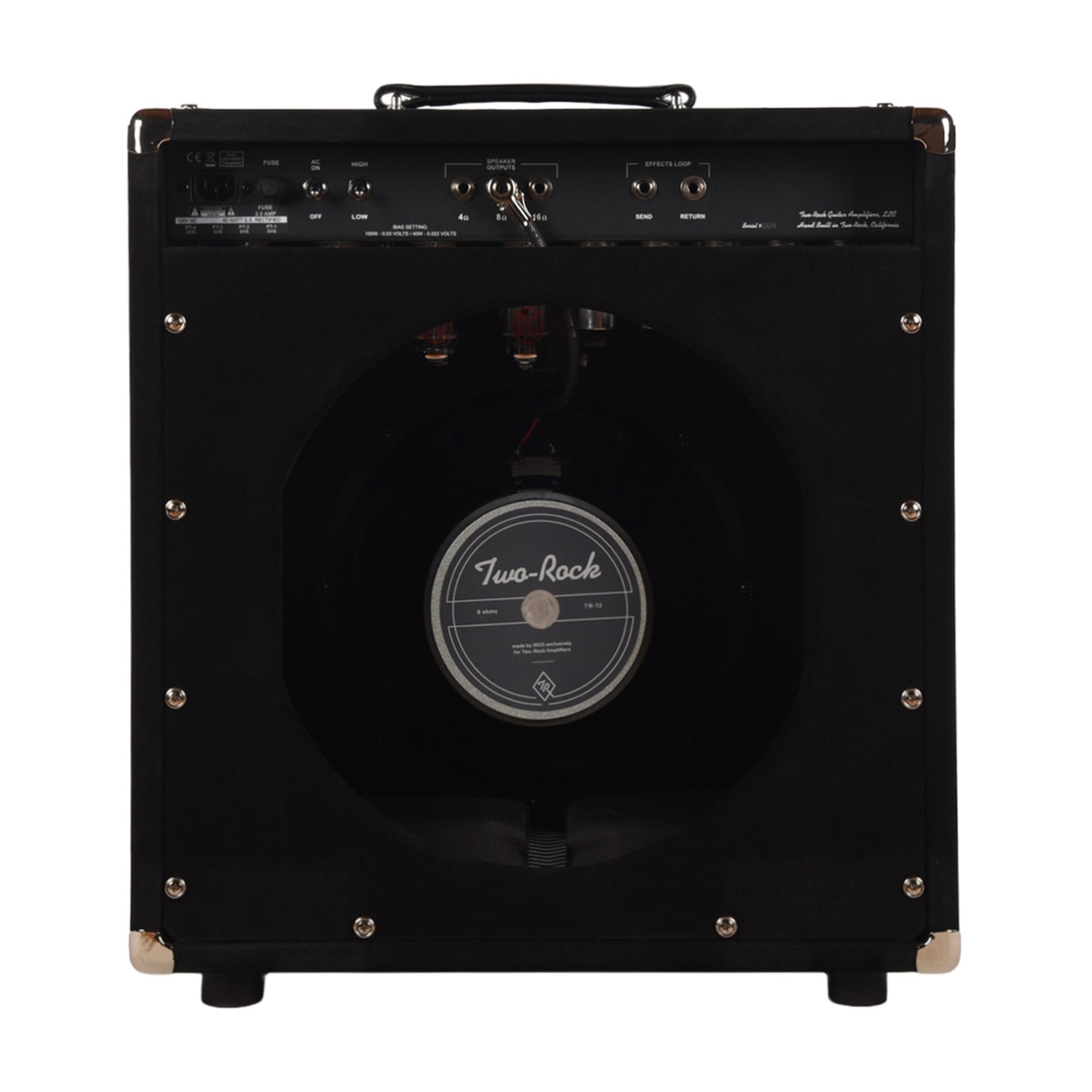 Two Rock Traditional Clean 40/20W 1x12 Combo Black Suede w/ Large Check Cloth Amplifiers