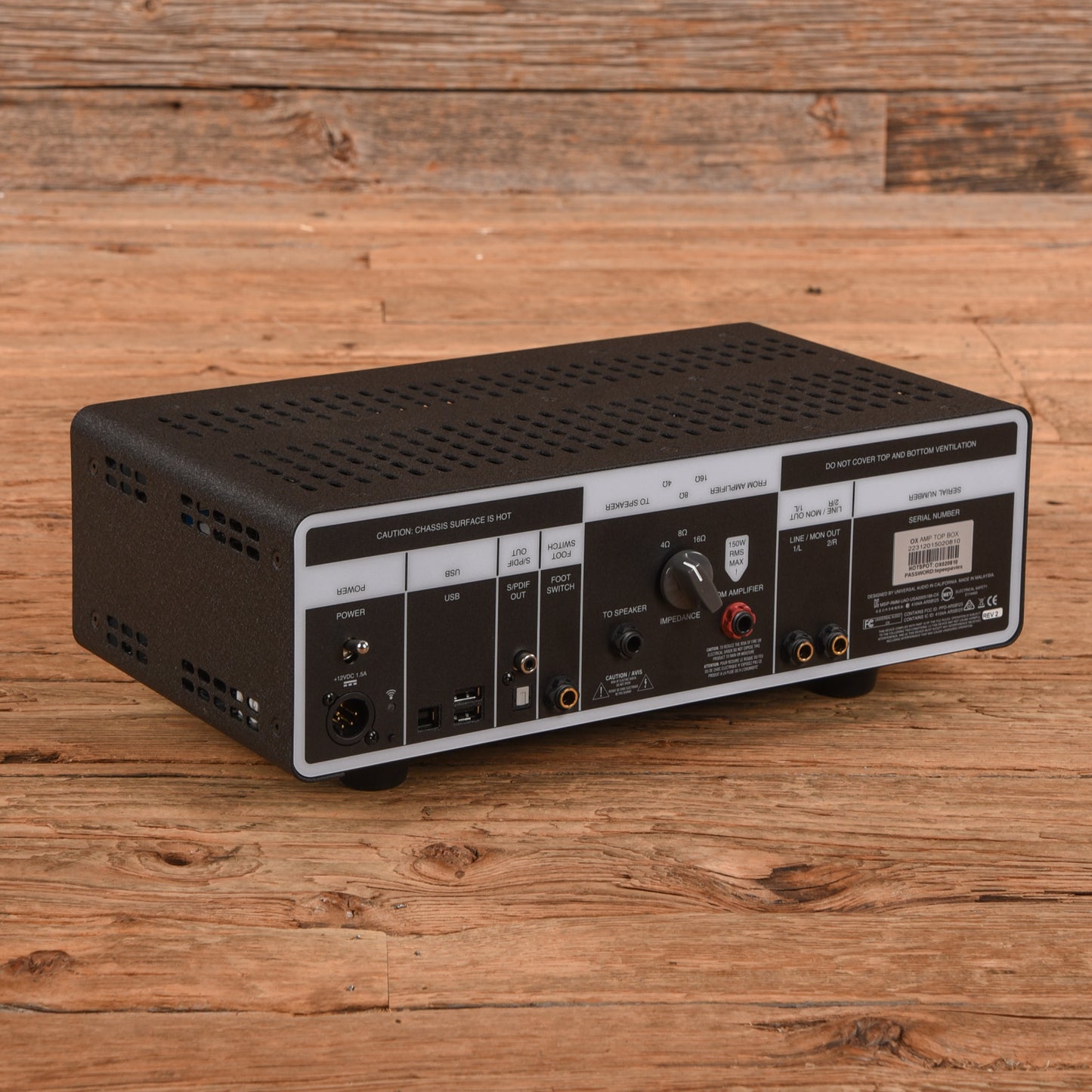 Universal Audio OX Amp Top Box Attenuator Amps / Amp Attenuators