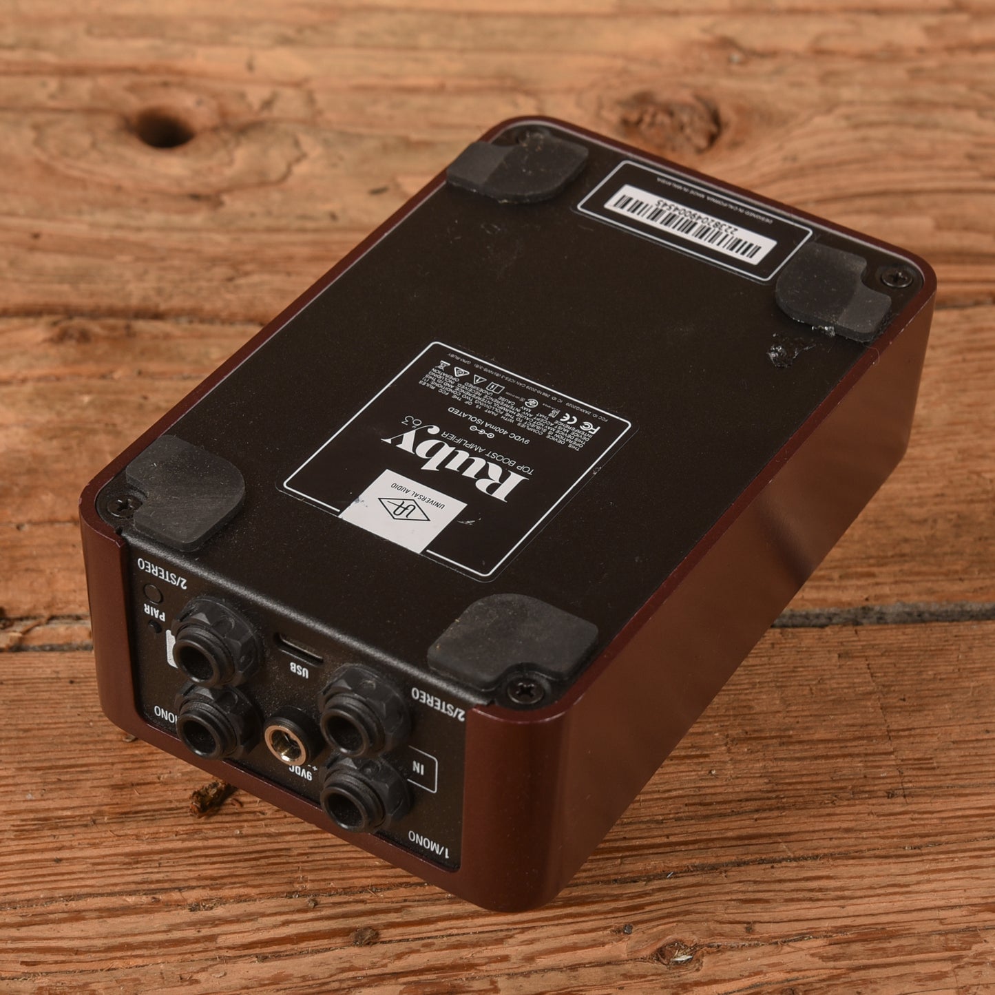 Universal Audio Ruby Effect Pedals