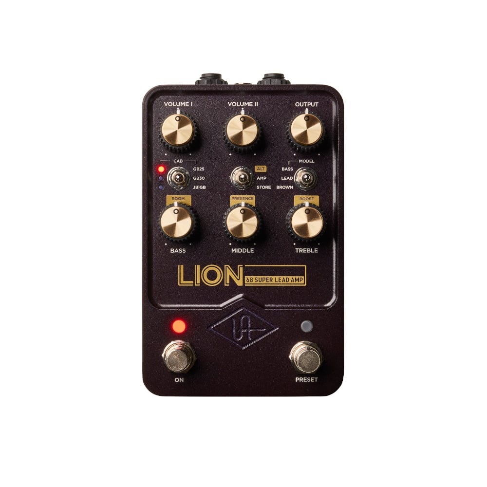 universal audio effects pedals Lion '68 Super Lead Amp