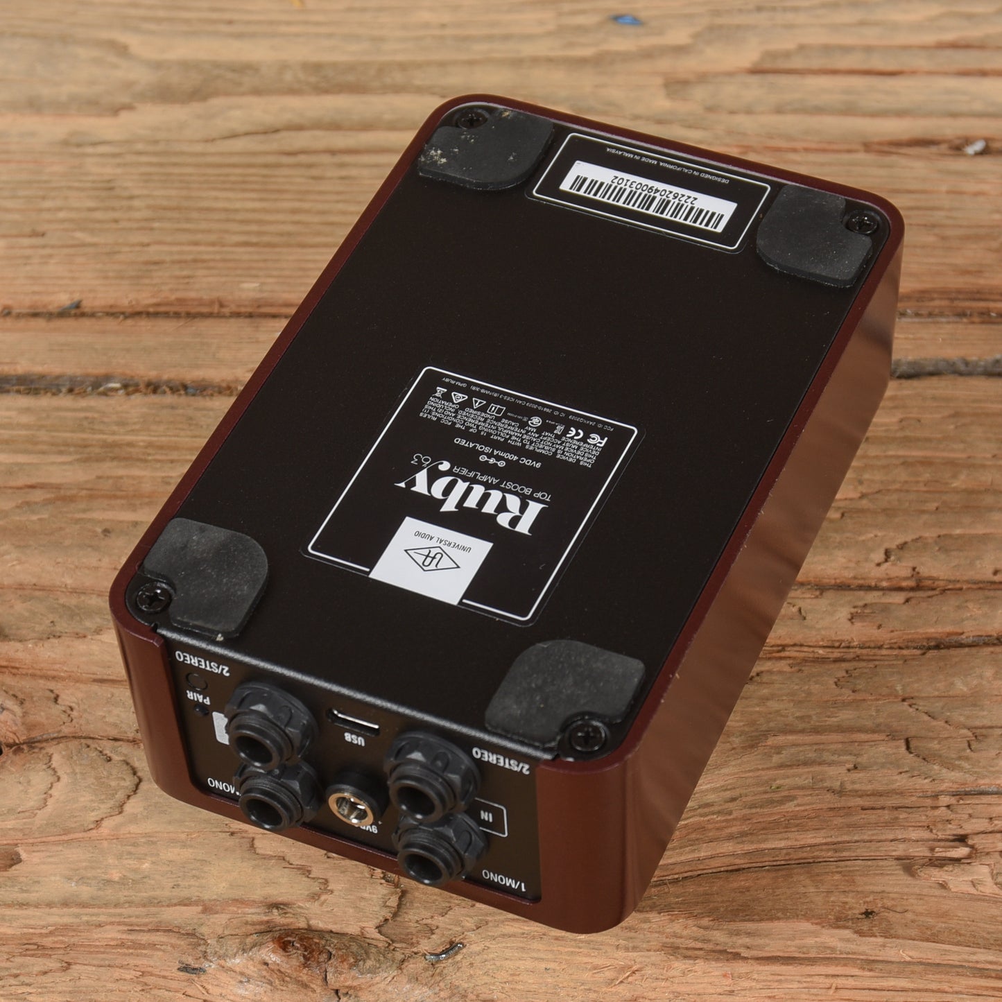 Universal Audio Ruby Effects and Pedals / Overdrive and Boost