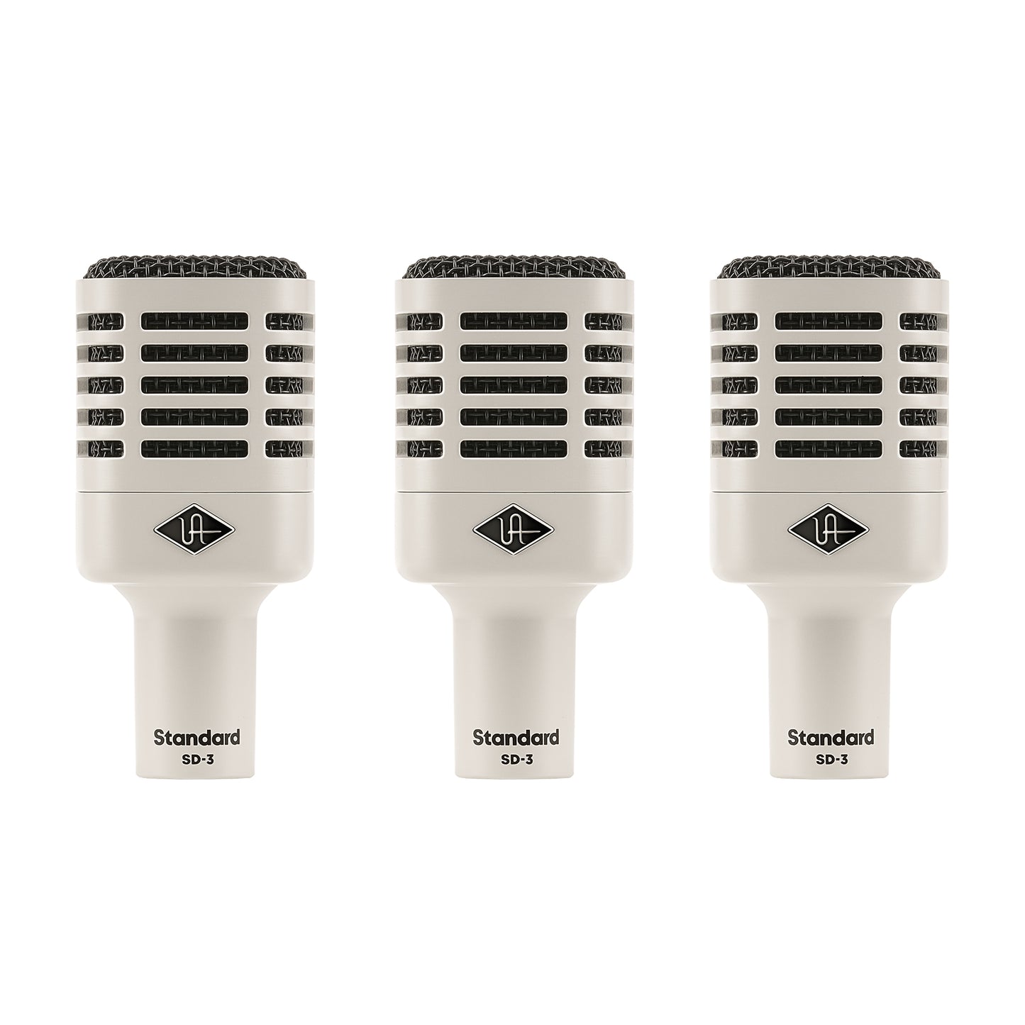 Universal Audio SD-3 Dynamic Microphone (3-Pack) w/ Hemisphere Modeling Pro Audio / Microphones