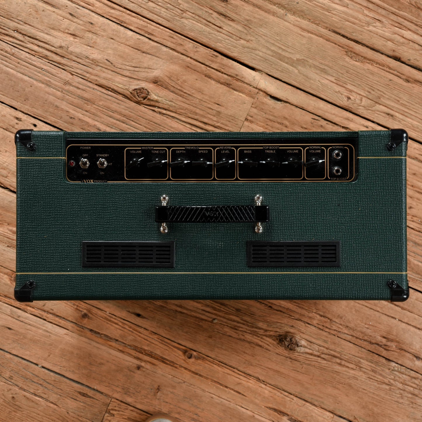 Vox AC15C1 2-Channel 15-Watt 1x12" Guitar Combo Amp British Racing Green Amps / Guitar Amps / Guitar Cabinets