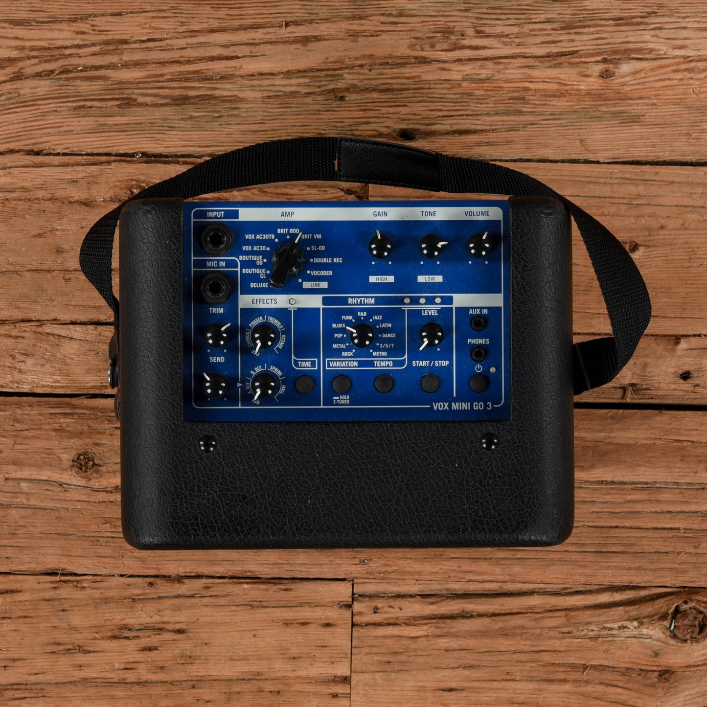 Vox VMG-3 Mini Go 3-Watt 1x5" Combo Guitar Amp Amps / Guitar Amps / Guitar Cabinets