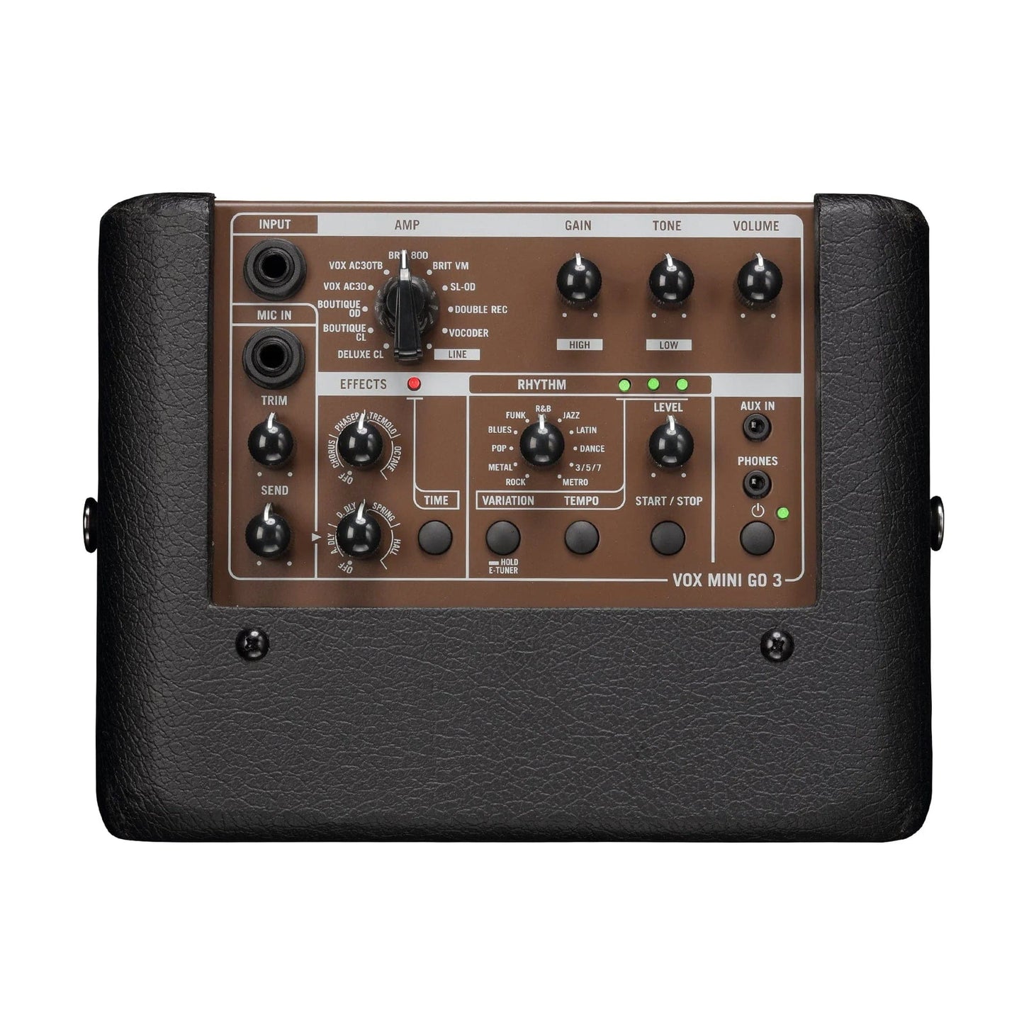 Vox Mini Go MINIGO3BR 3W 1x5 Portable Modeling Amp Earth Brown Amps / Small Amps