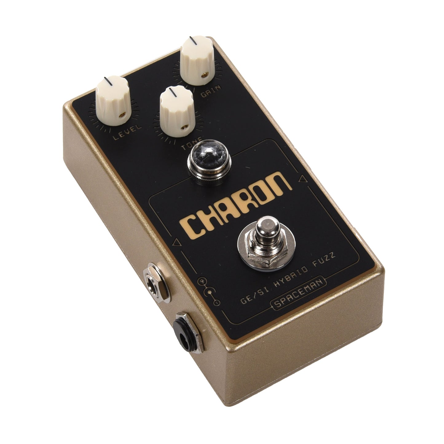 Spaceman Charon GE/SI Hybrid Fuzz Pedal Gold