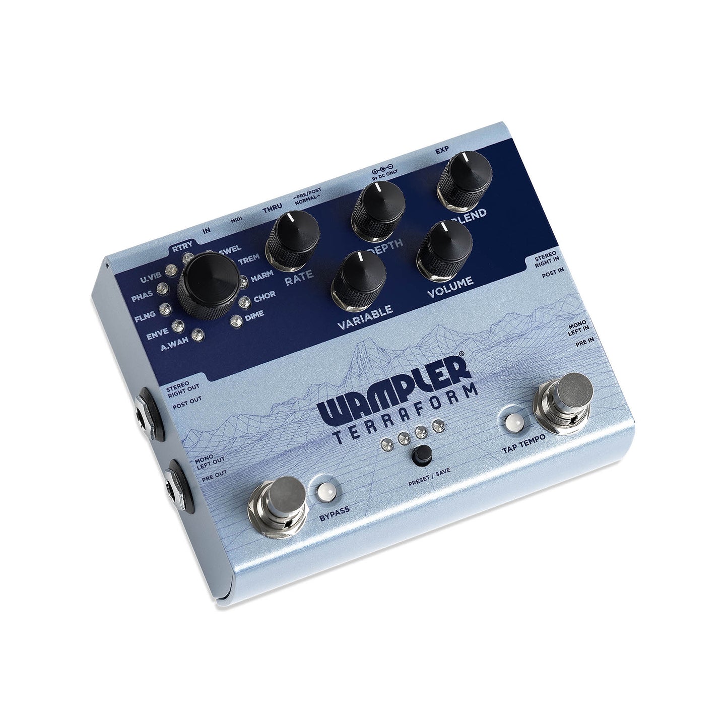 Wampler Terraform Multi Modulation Effects Pedal Effects and Pedals / Multi-Effect Unit