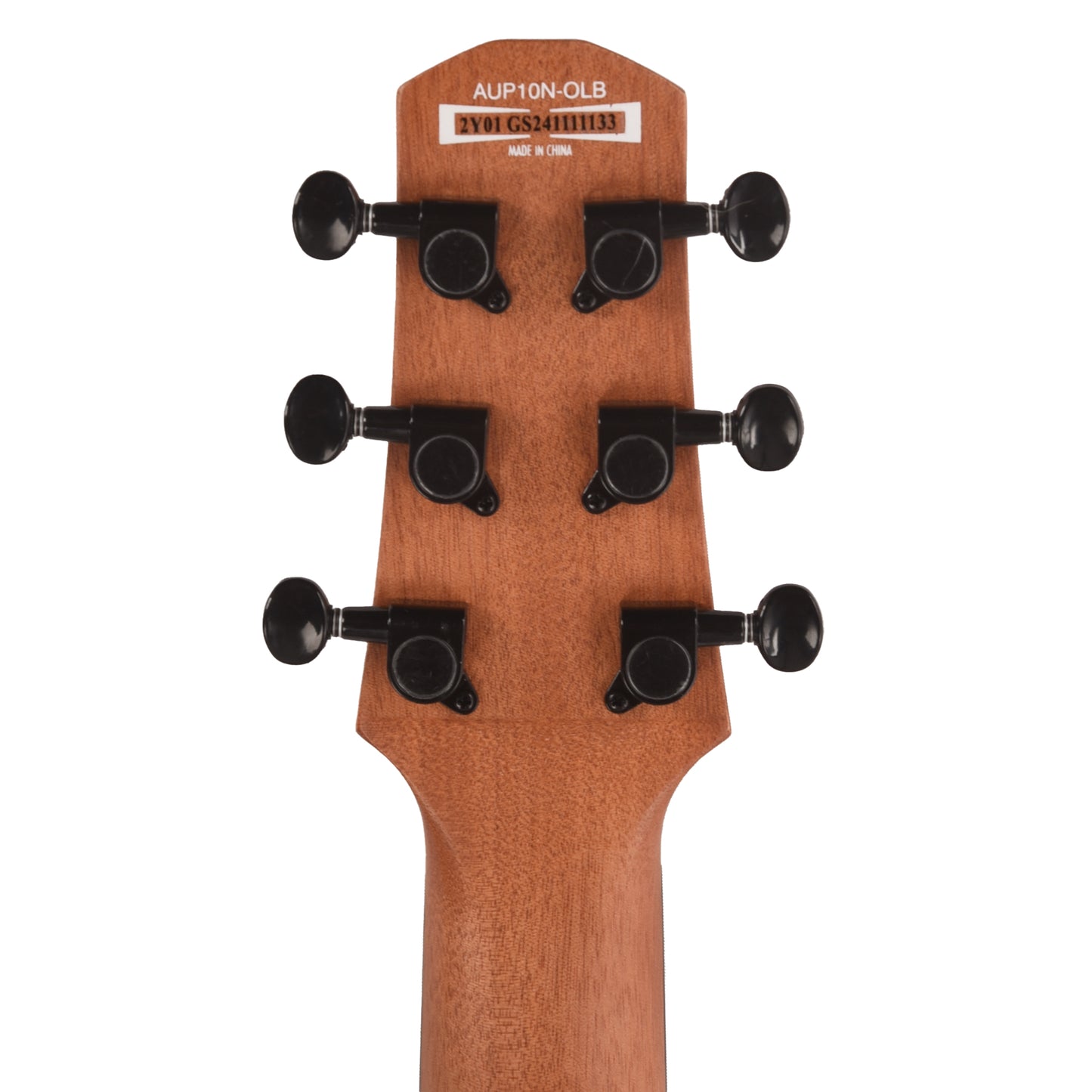 Ibanez AUP10NOLB AU Tenor Chambered Ukulele Open Pore Light Brown Sunburst