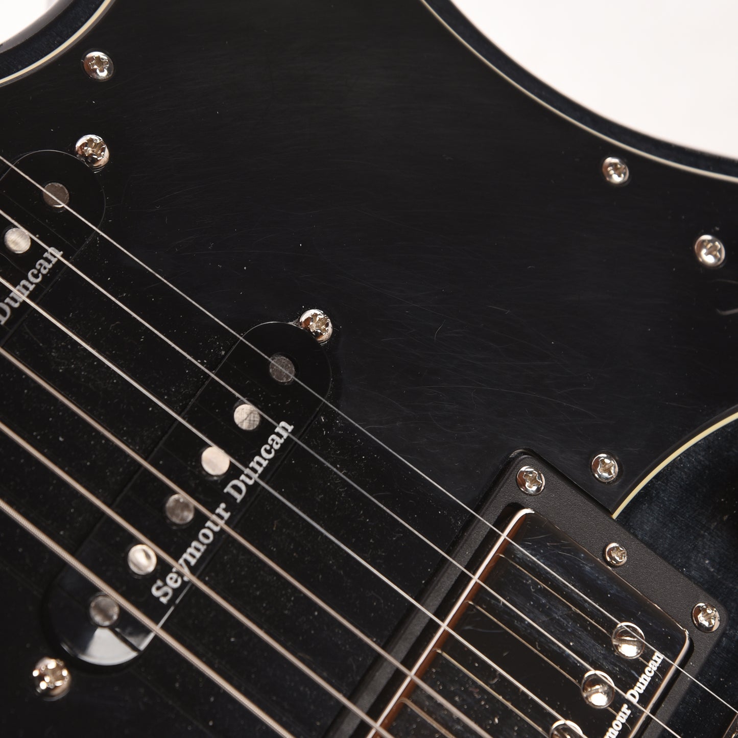 Yamaha 612 VII FM Limited Edition Pacifica Trans Black Electric Guitars / Solid Body