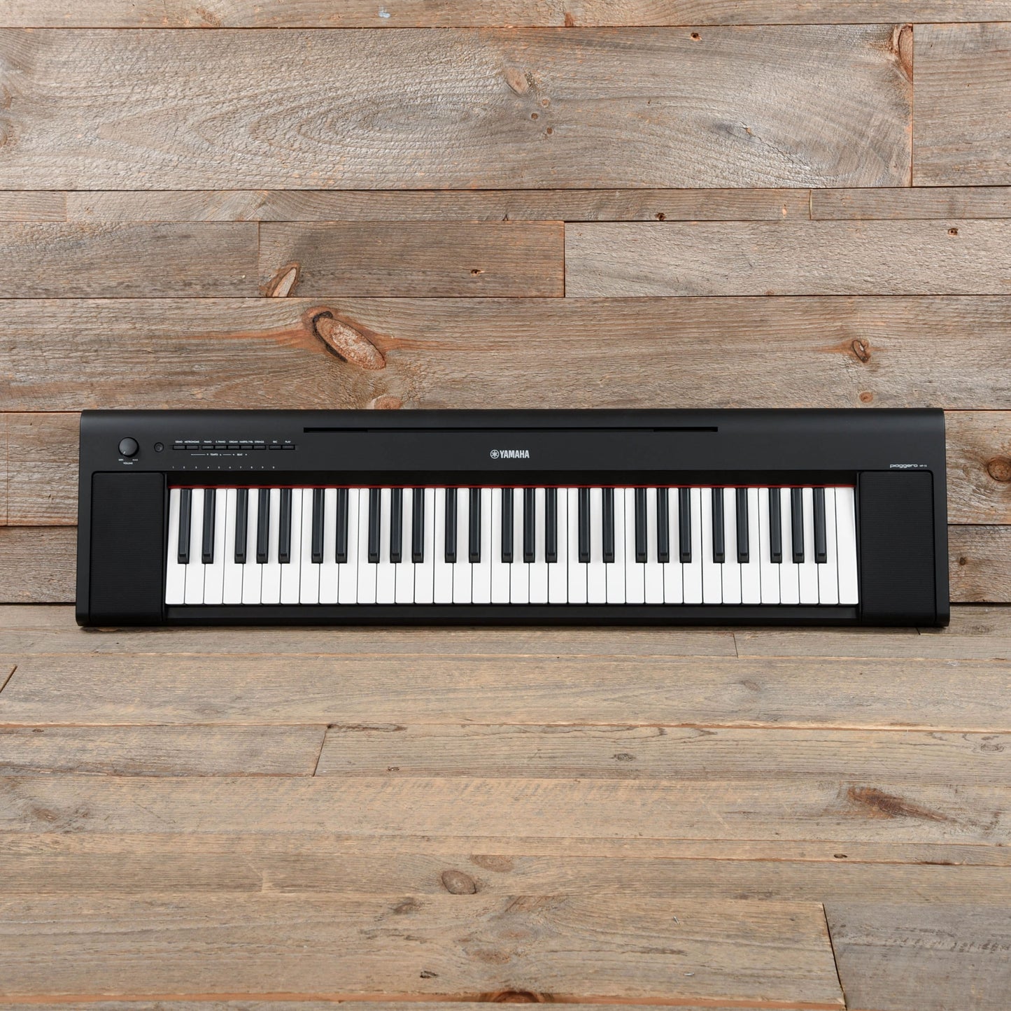 Yamaha Piaggero NP-15 61-key Ultra Portable Digital Piano Black Keyboards and Synths / Electric Pianos