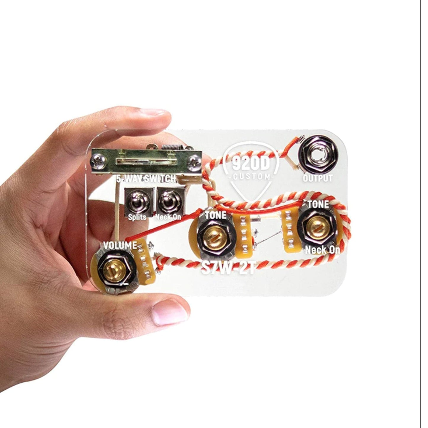 920D Custom S7W-2T Stratocaster S7W-2T Upgraded 7-Way Wiring Harness Mod w/Neck On and Coil Split Mods Parts / Guitar Pickups