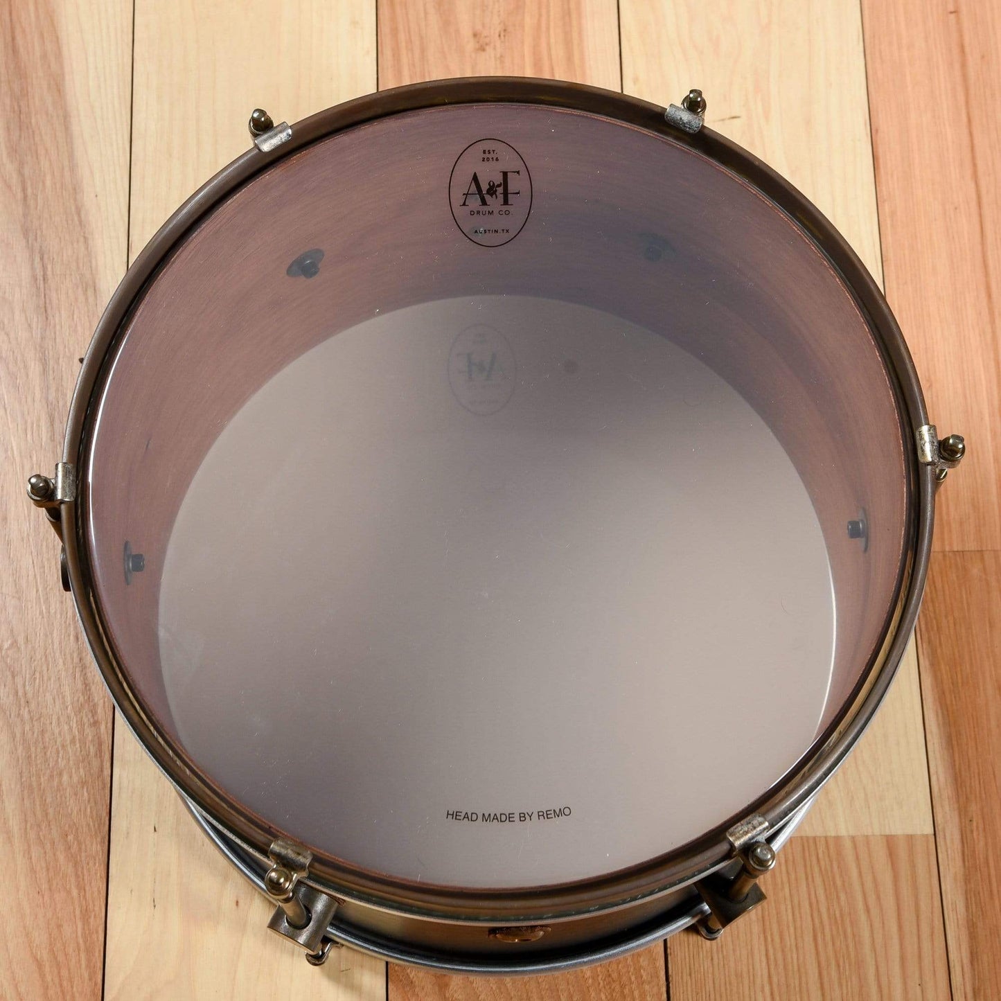 A&F Drum Co. 13/16/24x12 3pc. Mahogany Club Drum Kit Black Drums and Percussion / Acoustic Drums / Full Acoustic Kits