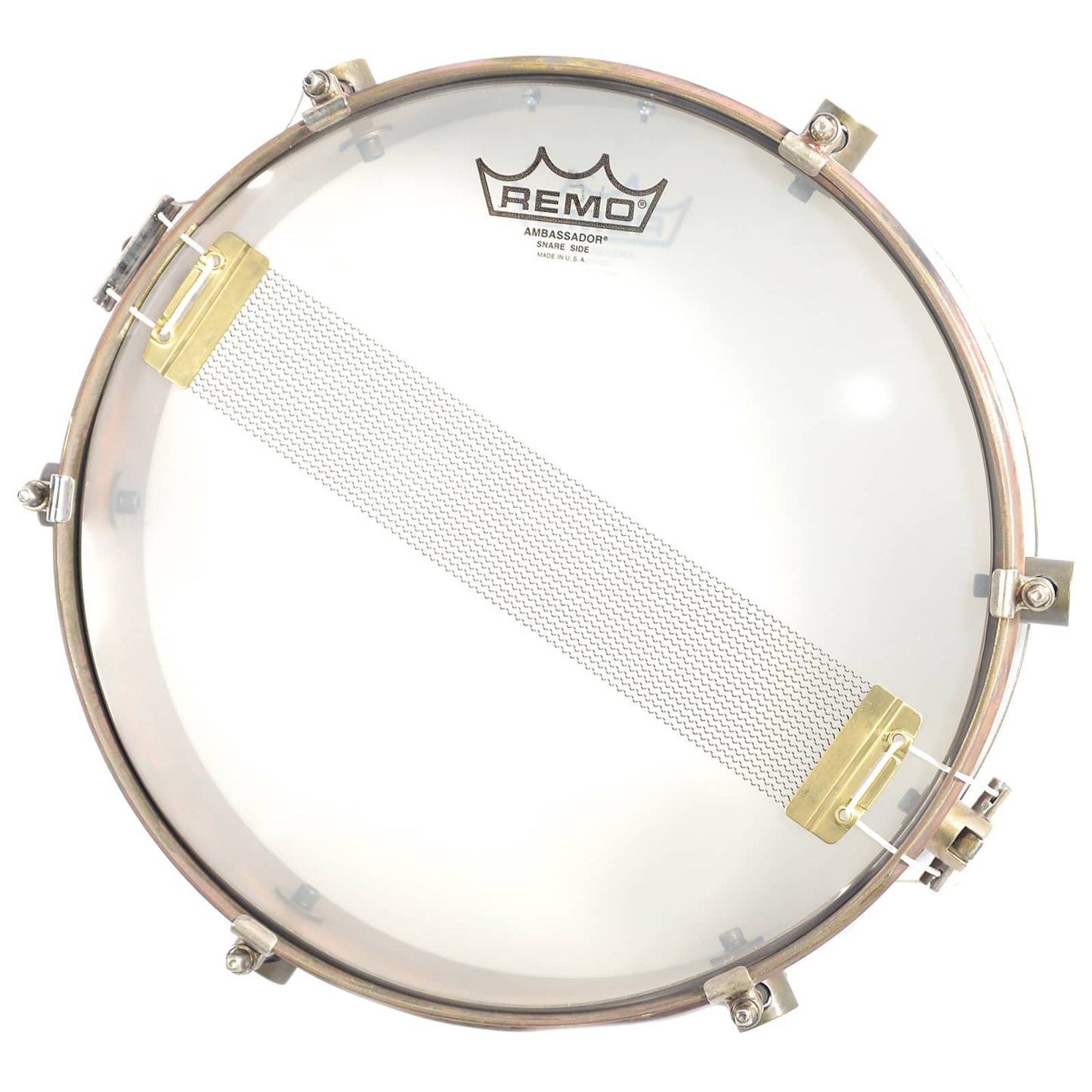 A&F Drum Co. 3x12 Rude Boy Raw Brass Snare Drum Drums and Percussion / Acoustic Drums / Snare
