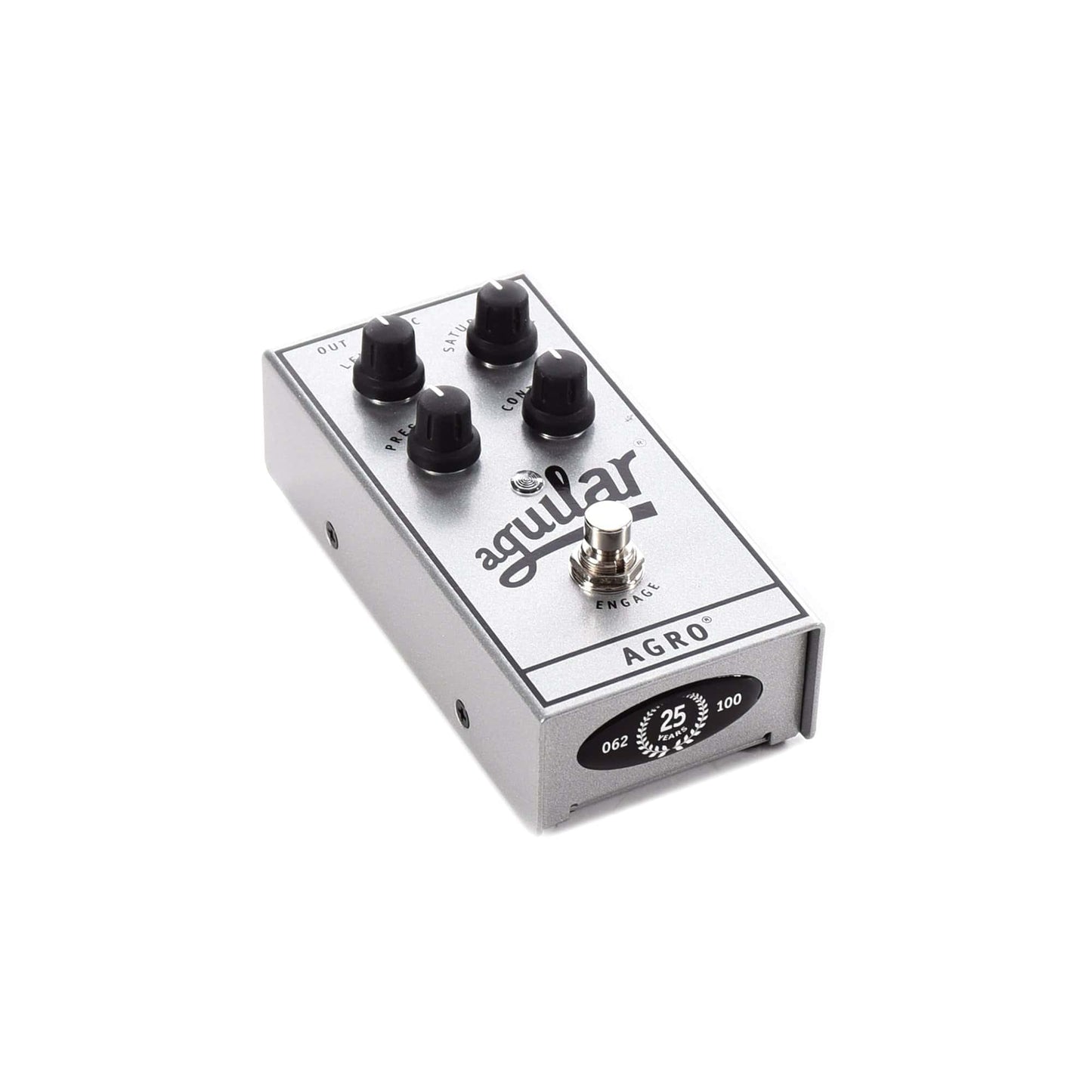 Aguilar 25th Silver Anniversary Edition AGRO Pedal Effects and Pedals / Overdrive and Boost