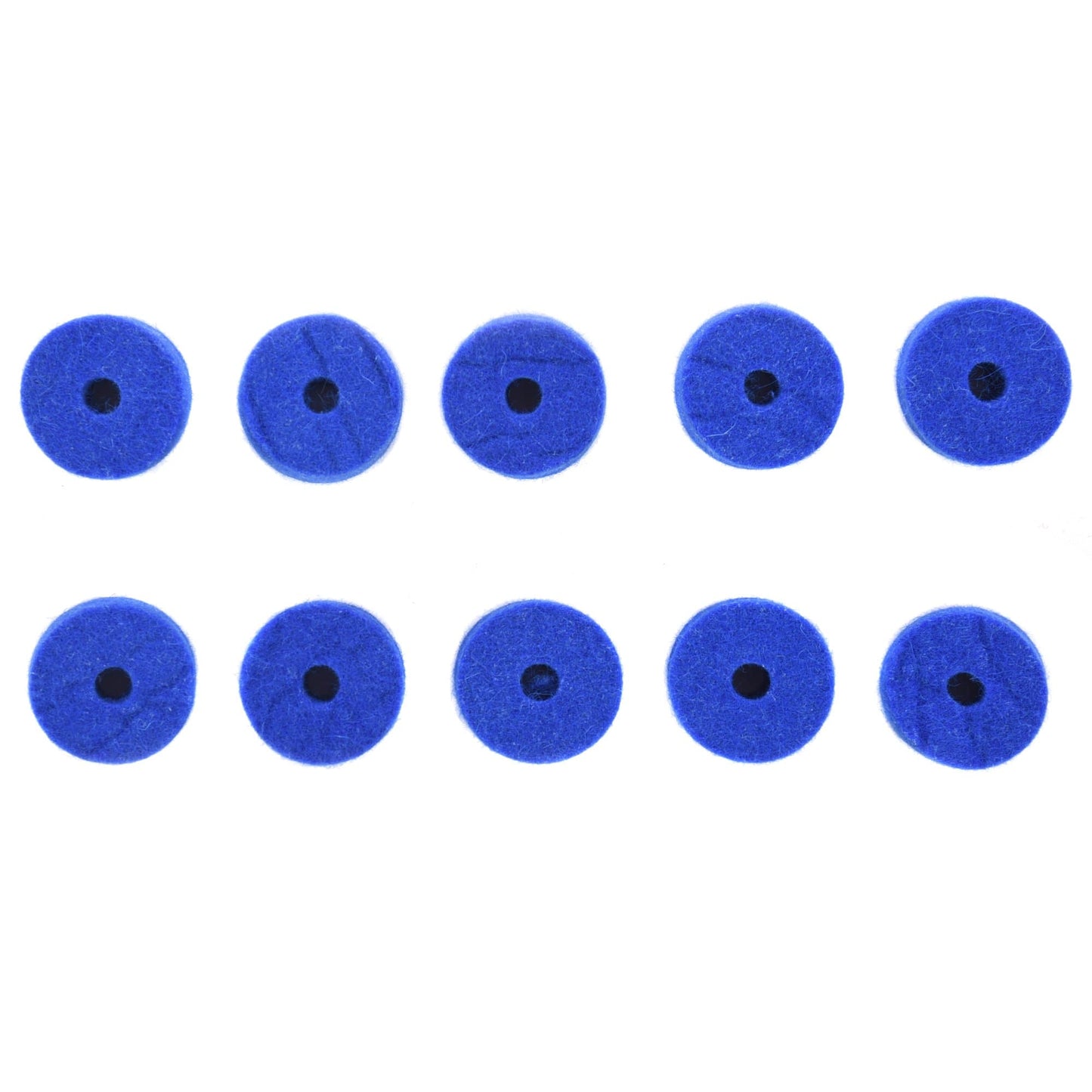 Ahead Wool Cymbal Felt Blue (10-Pack) Drums and Percussion / Parts and Accessories / Drum Parts